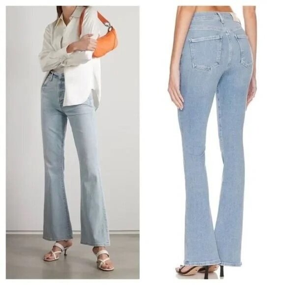 Citizens of Humanity Lilah High RIse Bootcut 30" Jeans Size 33 NEW Light Wash - Picture 1 of 5